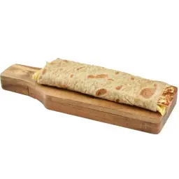 Eggs and Halloumi Cheese Chapati